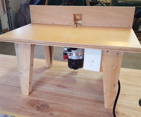Spindle on the underside of a router table .